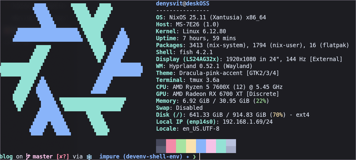 fastfetch screenshot